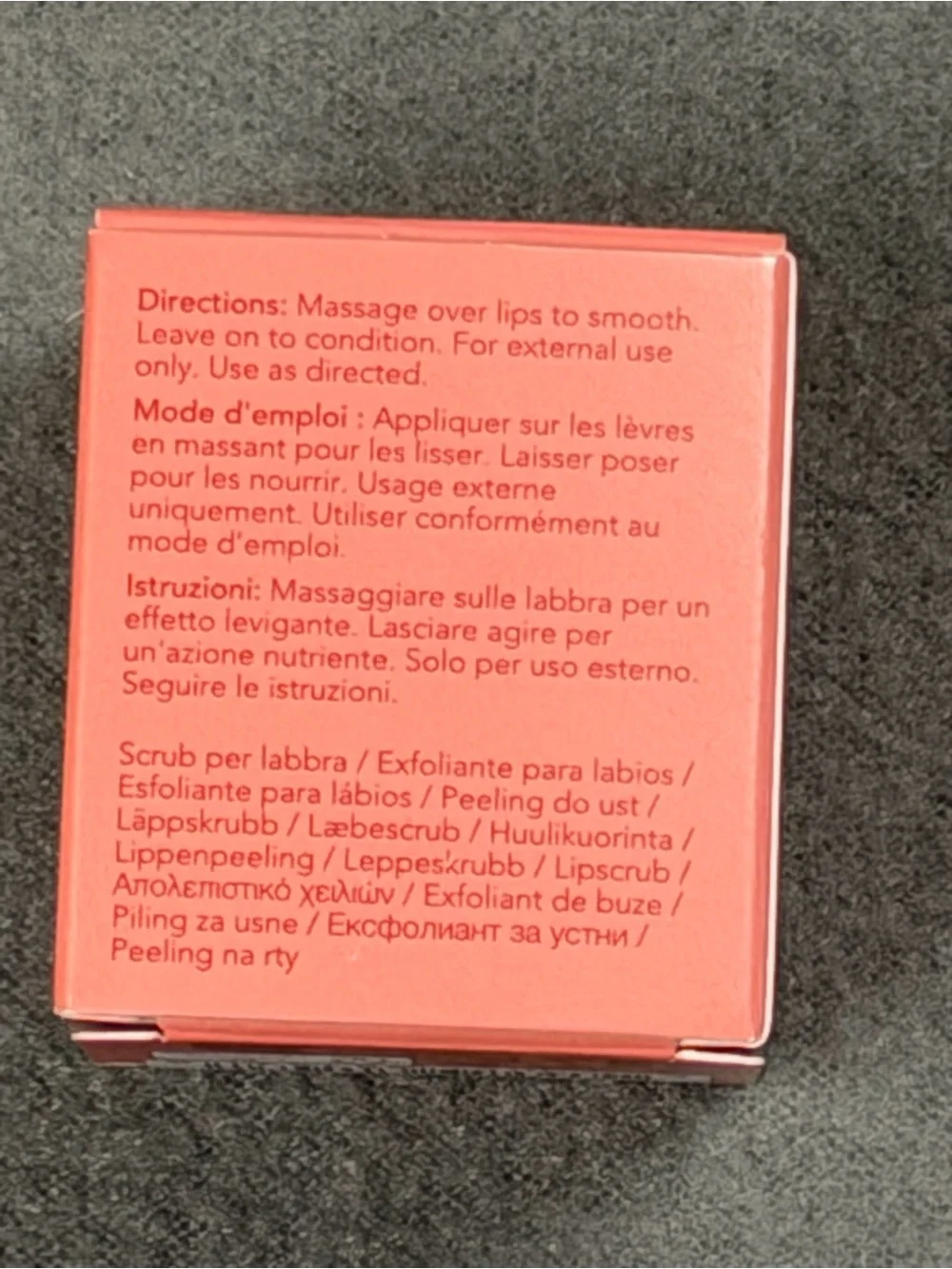 Ole Henriksen Pout Preserve Sugar Melt Lip Scrub — Coral